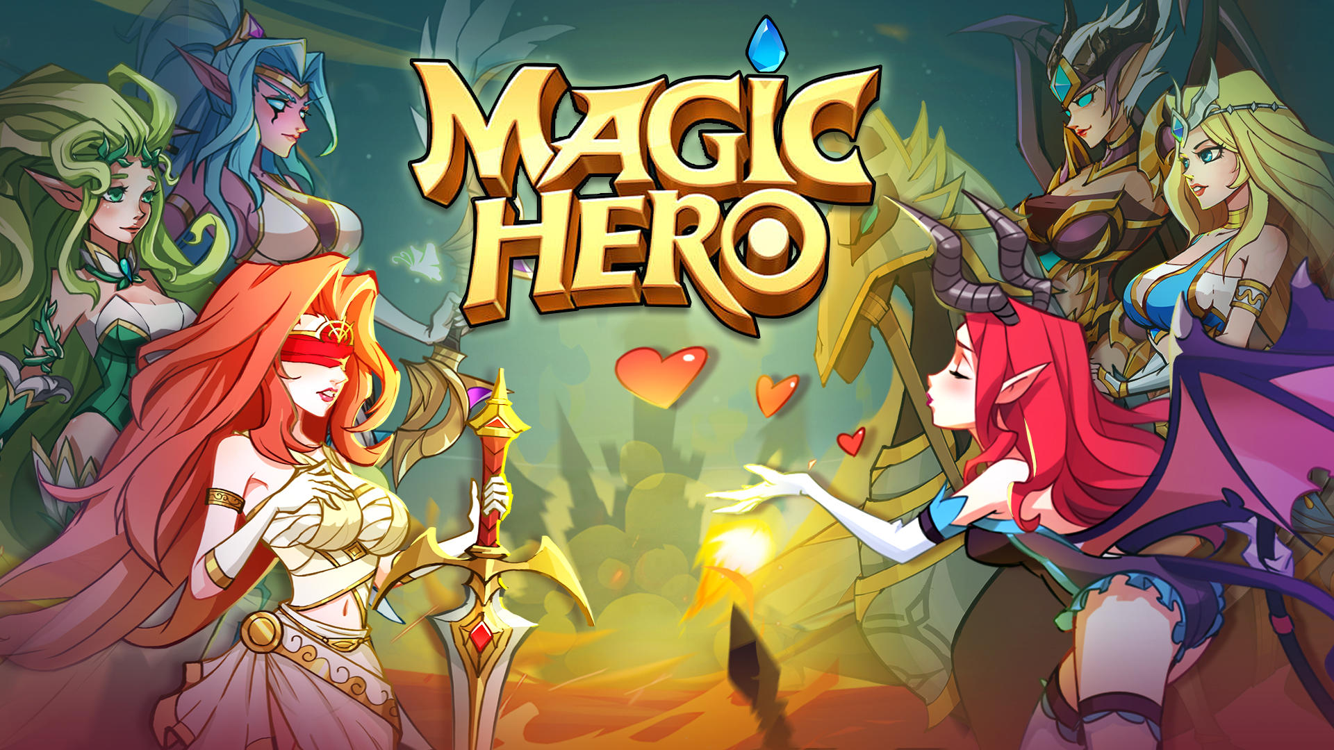 Magic Hero 게임 스크린 샷