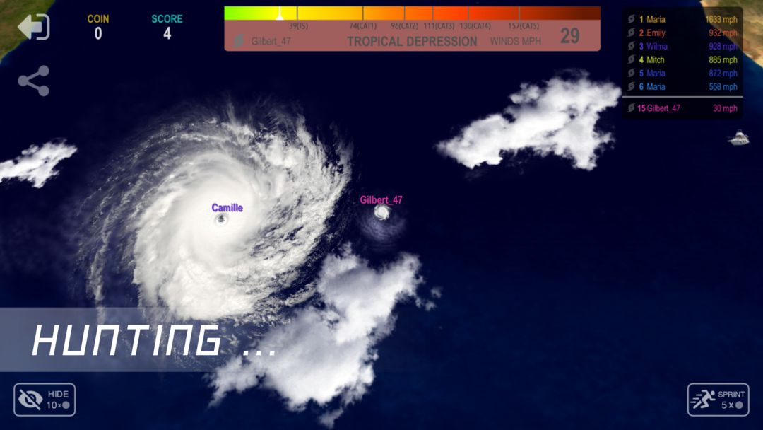 颱風.io遊戲截圖