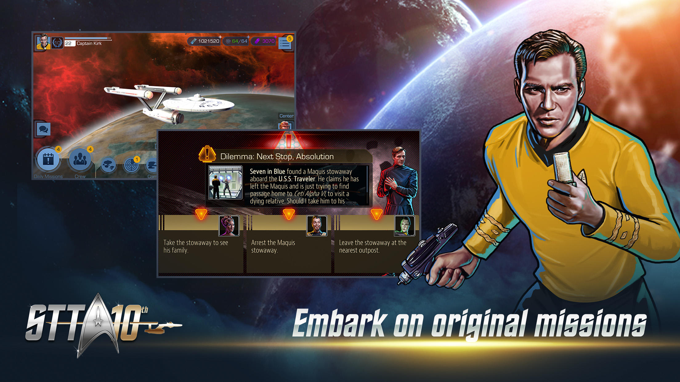 Star Trek™ Timelines 遊戲截圖