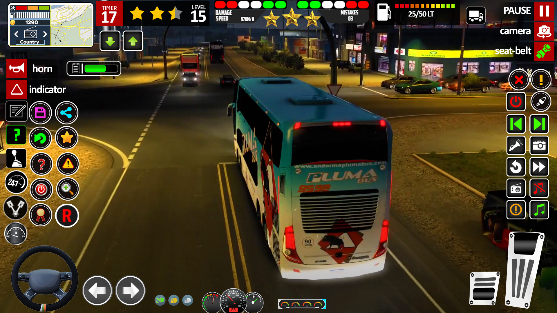 巴士駕駛：停車巴士3d遊戲截圖