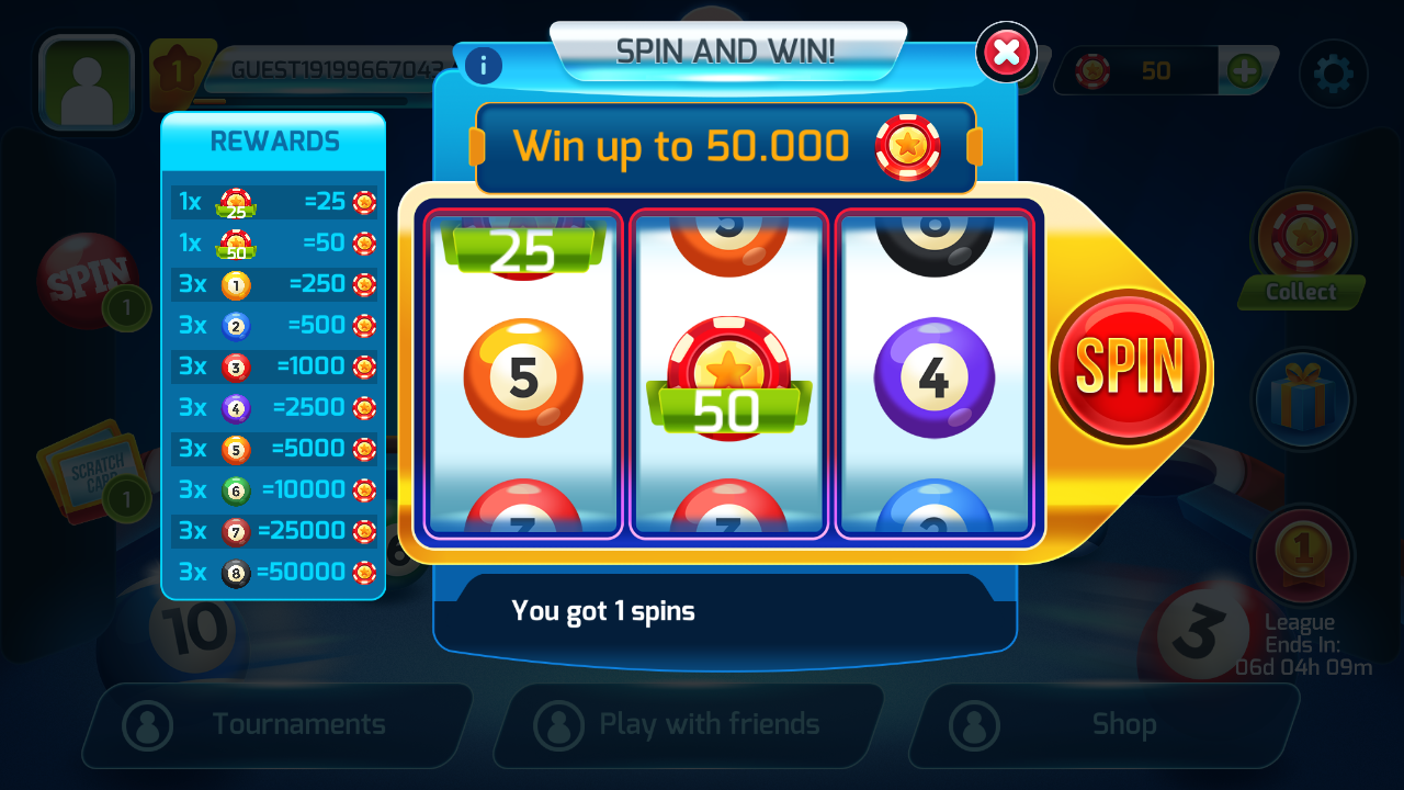 Perfect Pool Game Screenshot