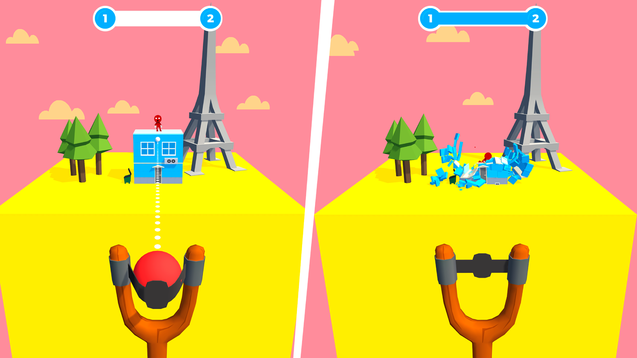 Slingshot Smash－Shooting Range Game Screenshot