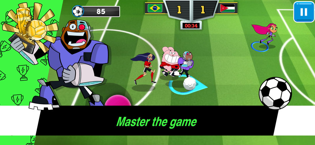 Toon Cup - Football Game screenshot game