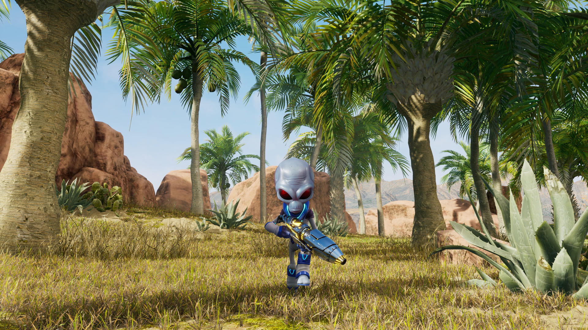 Screenshot of Destroy All Humans!