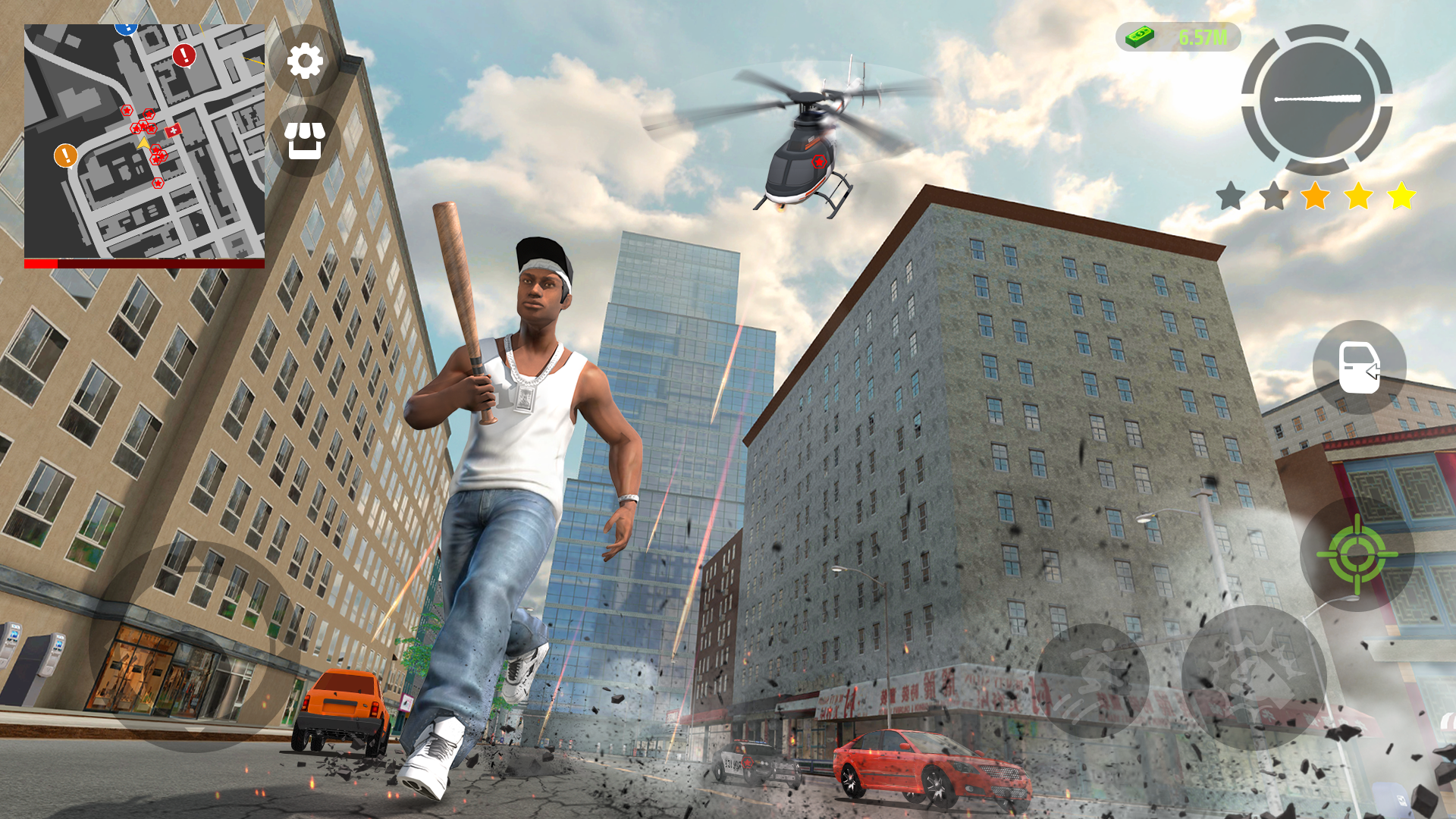 Gangster Grand - Crime City ภาพหน้าจอเกม