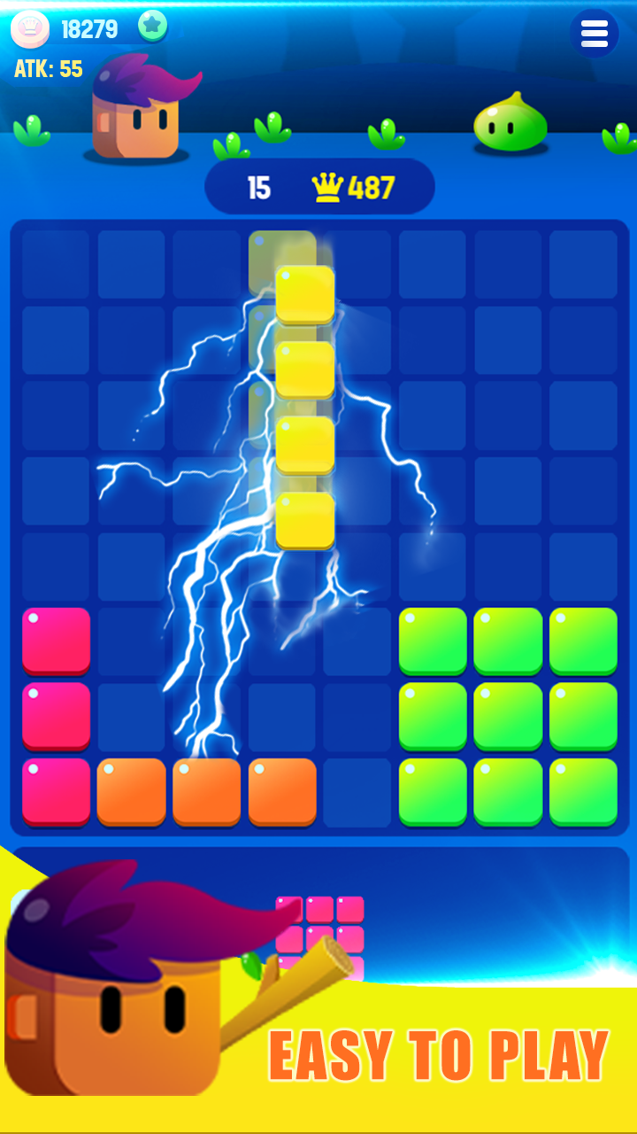 Block Puzzle Online - Puzzle game ภาพหน้าจอเกม