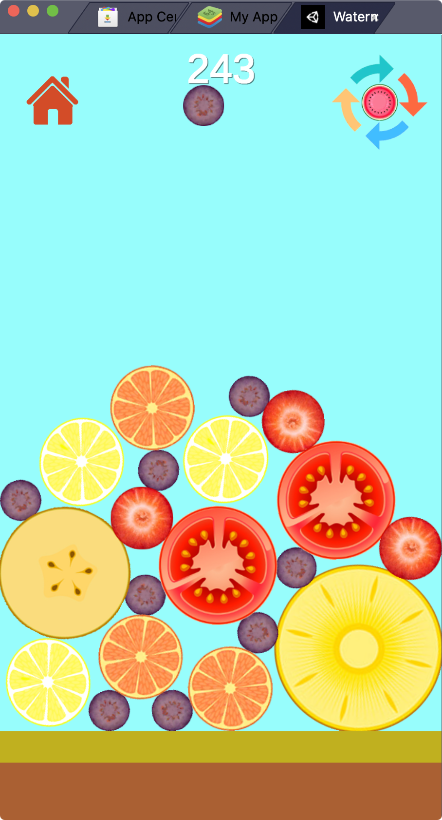 Watermelon Madness Game Screenshot