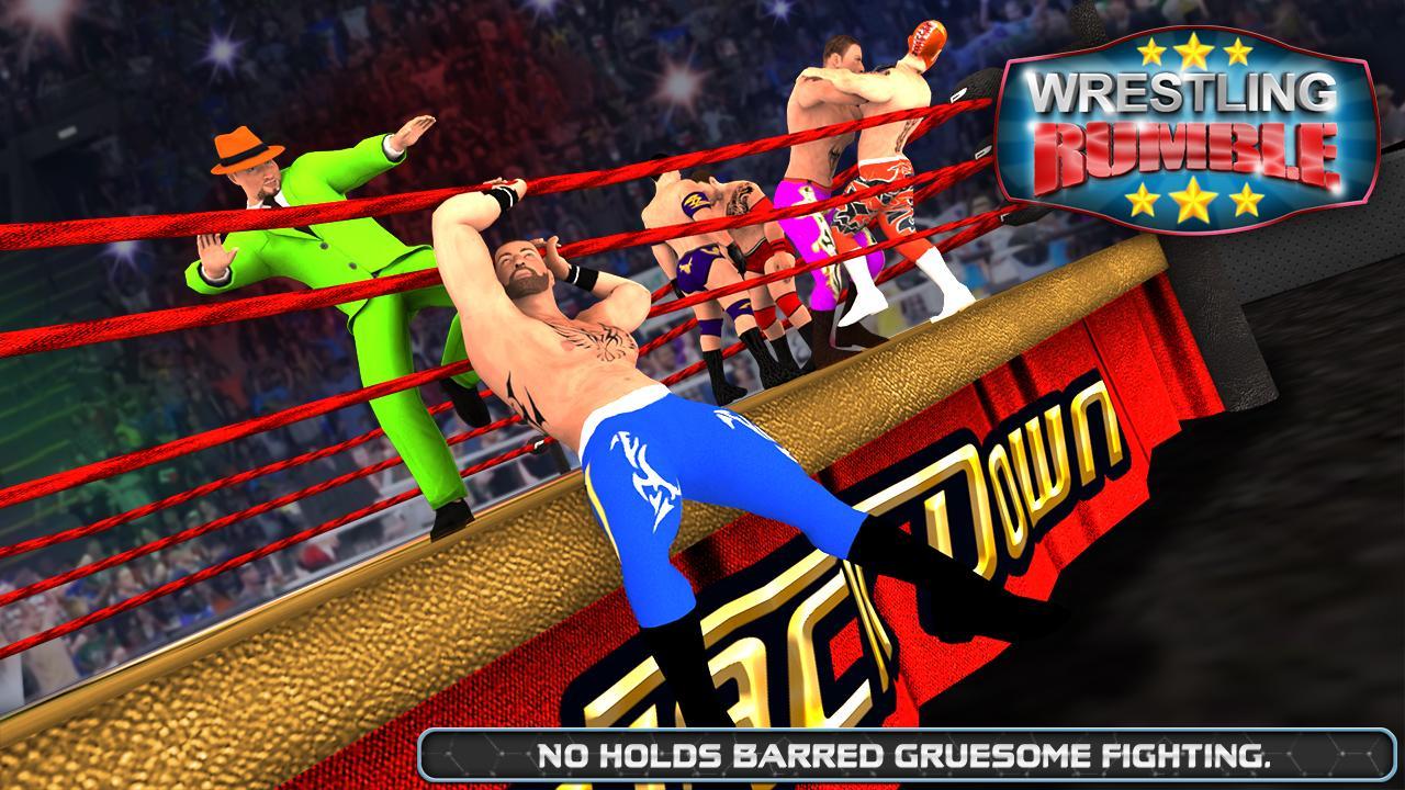 Screenshot of WRESTLING RUMBLE : ROYAL REVOLUTION FIGHTING