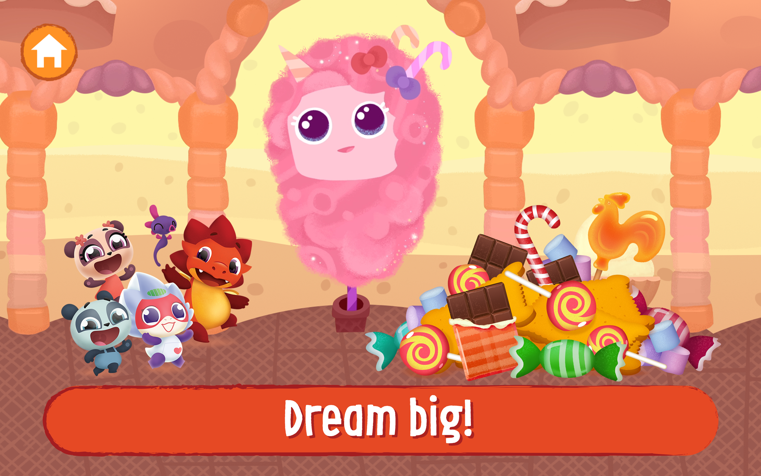 Скриншот игры Tommy The Dragon Magic Worlds: Kids Dinosaur Games