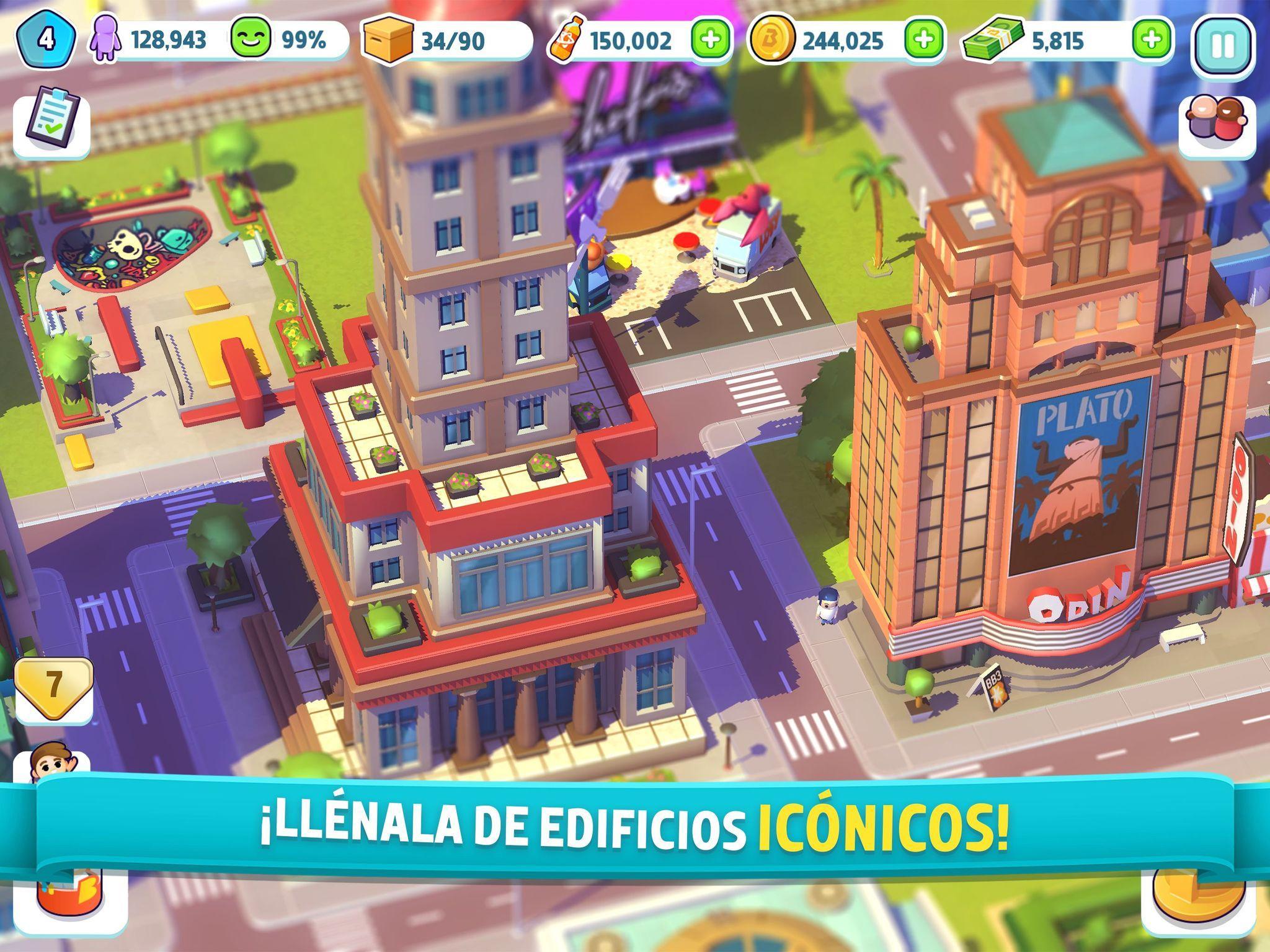 Captura de Pantalla del Juego City Mania: Town Building Game