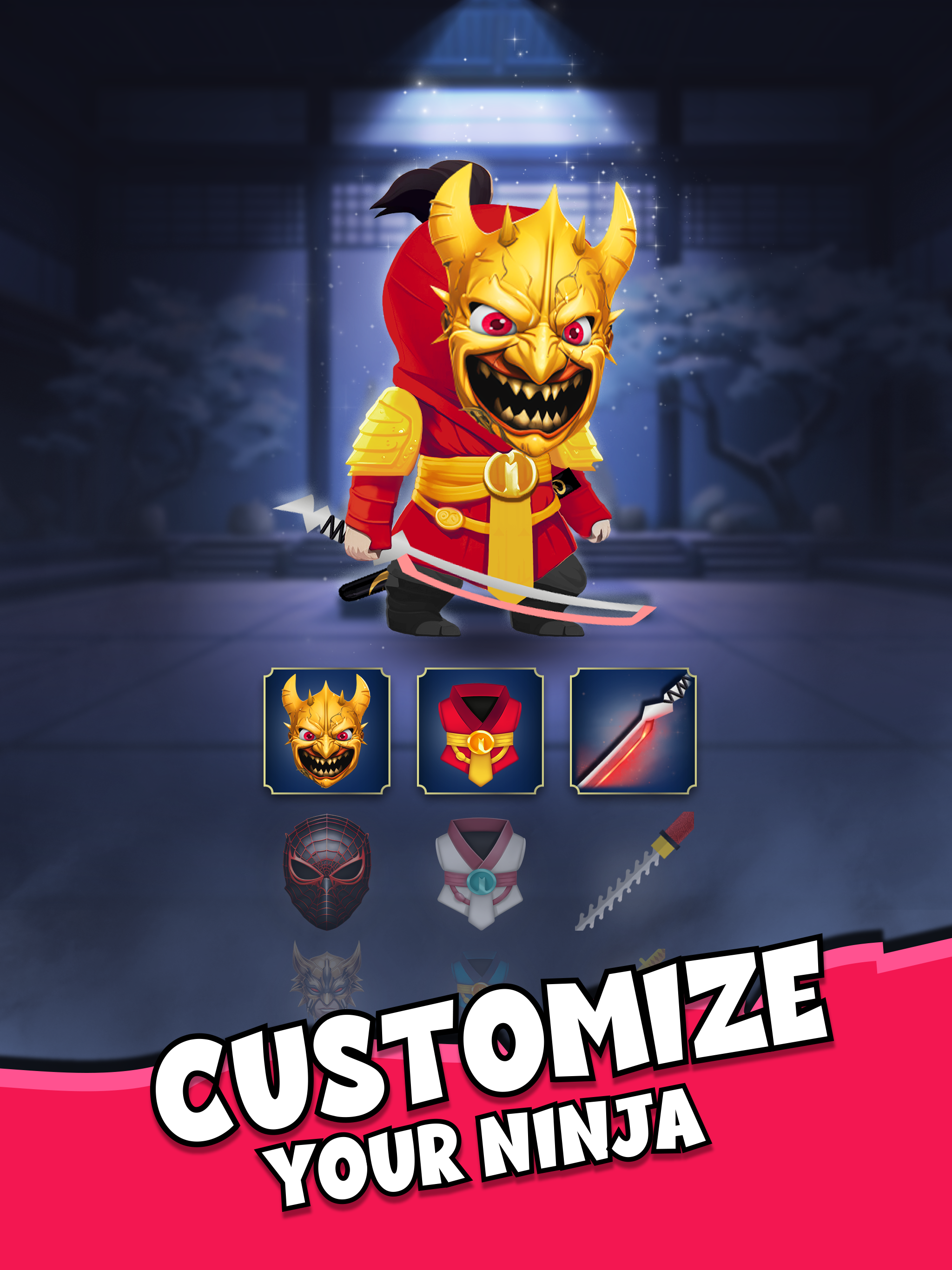 Screenshot of Ninja Alien: Survival Arena