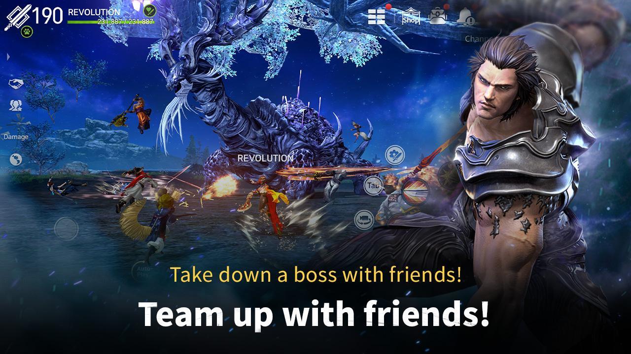 Blade&Soul Revolution 게임 스크린샷