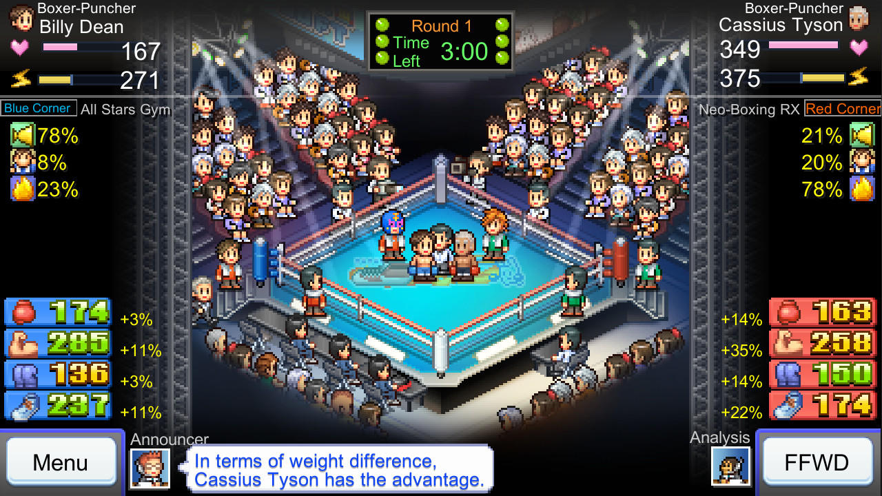 Screenshot of Boxing Gym Story