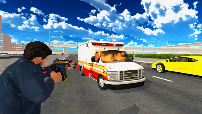 Captura de Tela do Jogo Police vs Bad Boy Crime Game