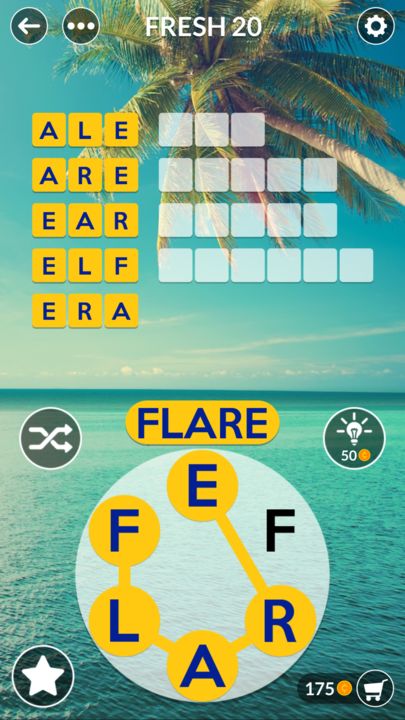 Screenshot 1 of Wordscapes Uncrossed 1.5.1
