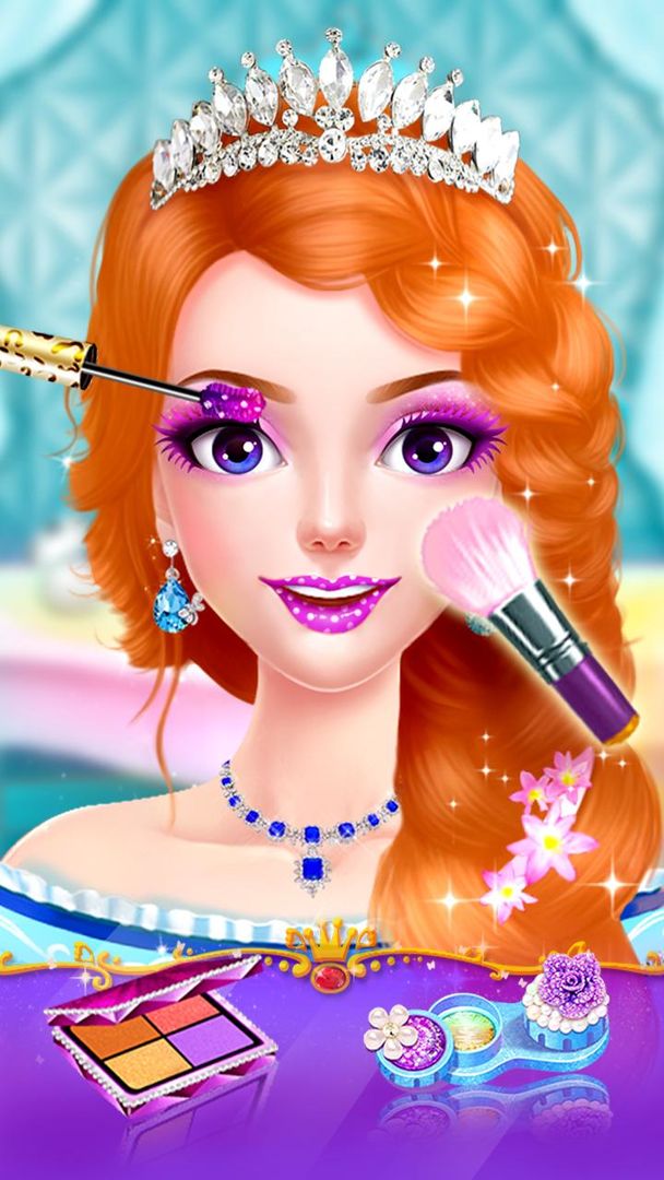 Hair Salon - Princess Makeup 게임 스크린 샷