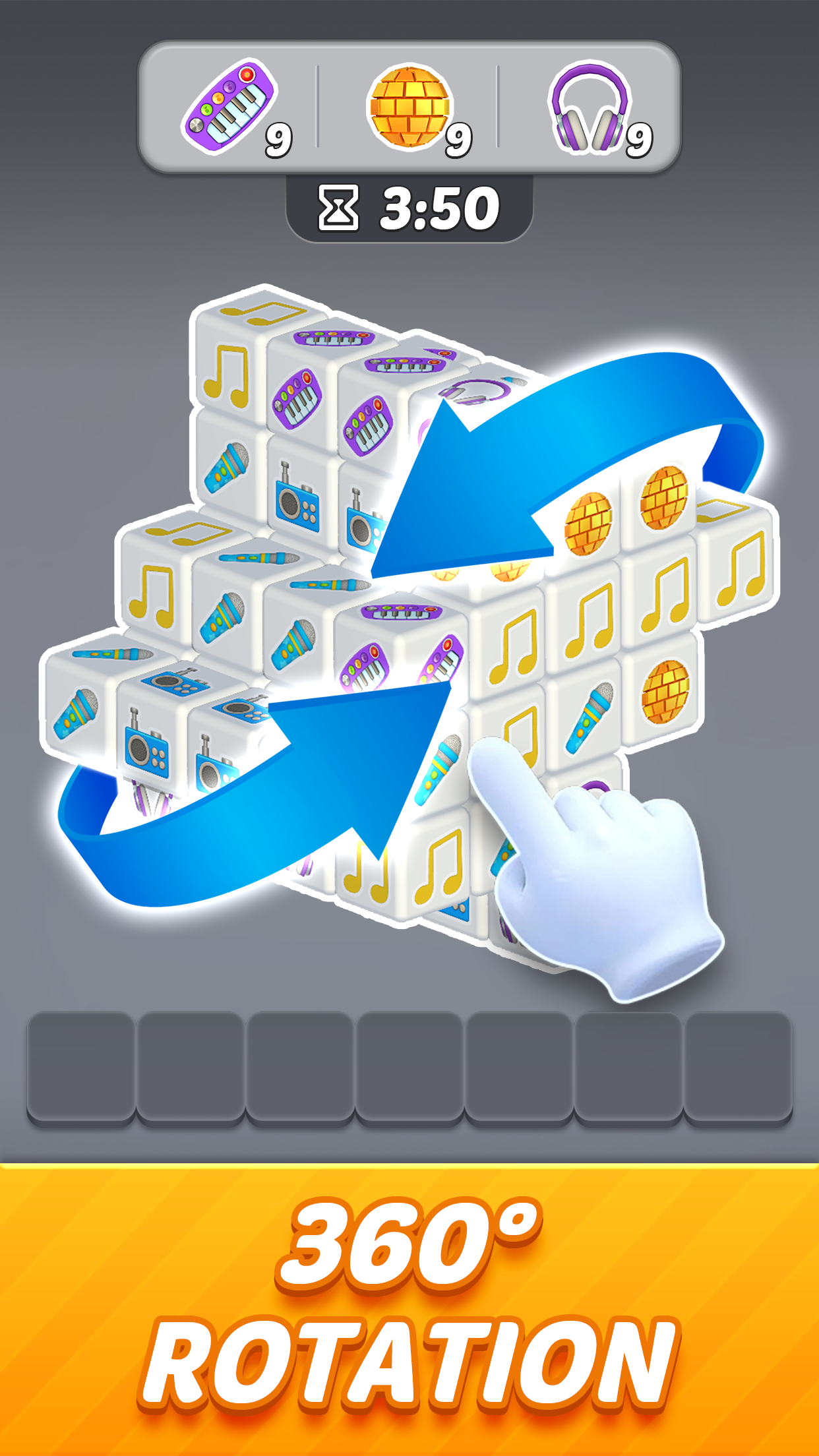 Match Cube 3D Game Screenshot