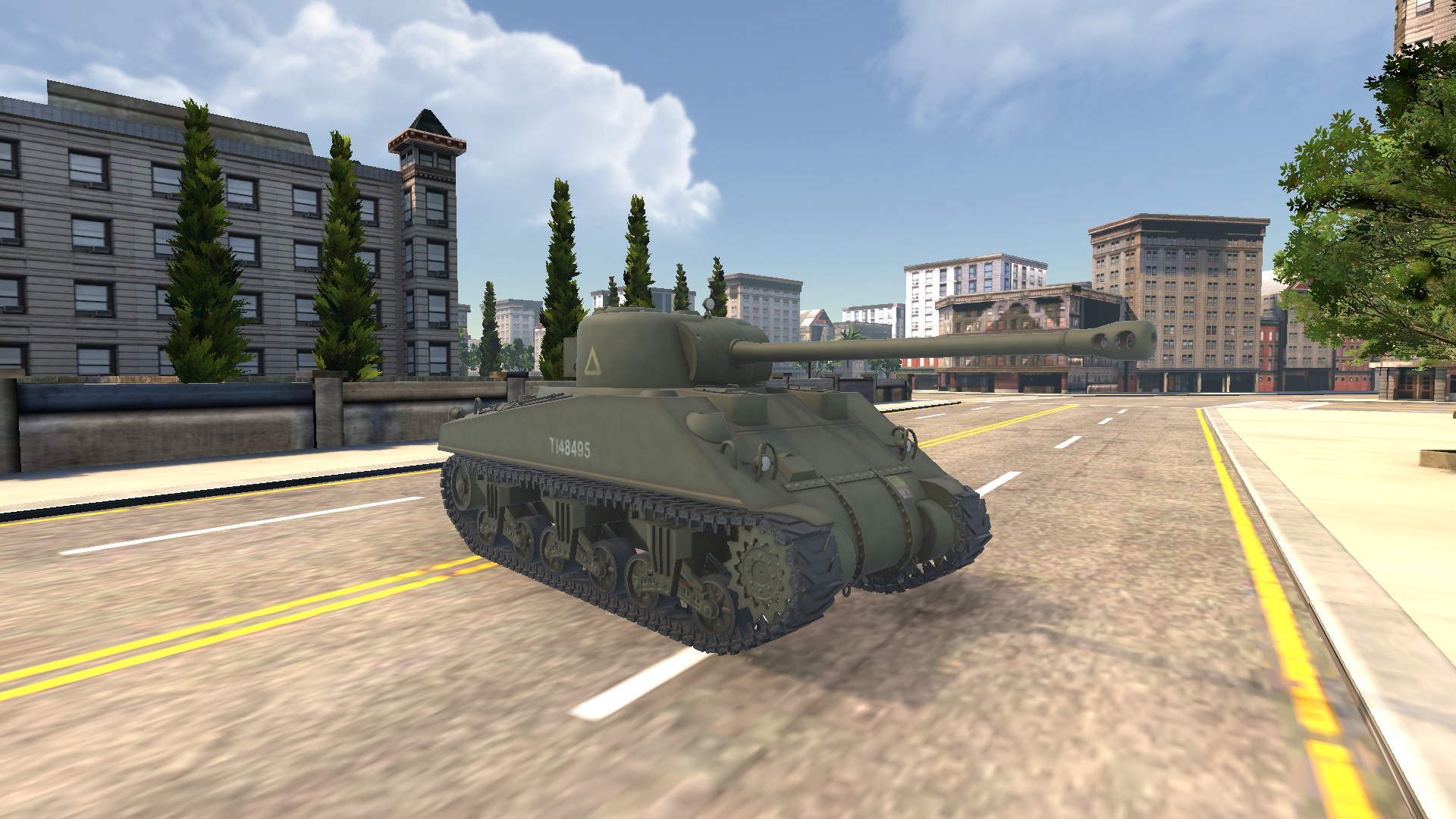 Battle Tanks: War Simulator Game Screenshot