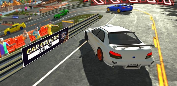 Banner of Car Drivers Online: Fun City 1.30