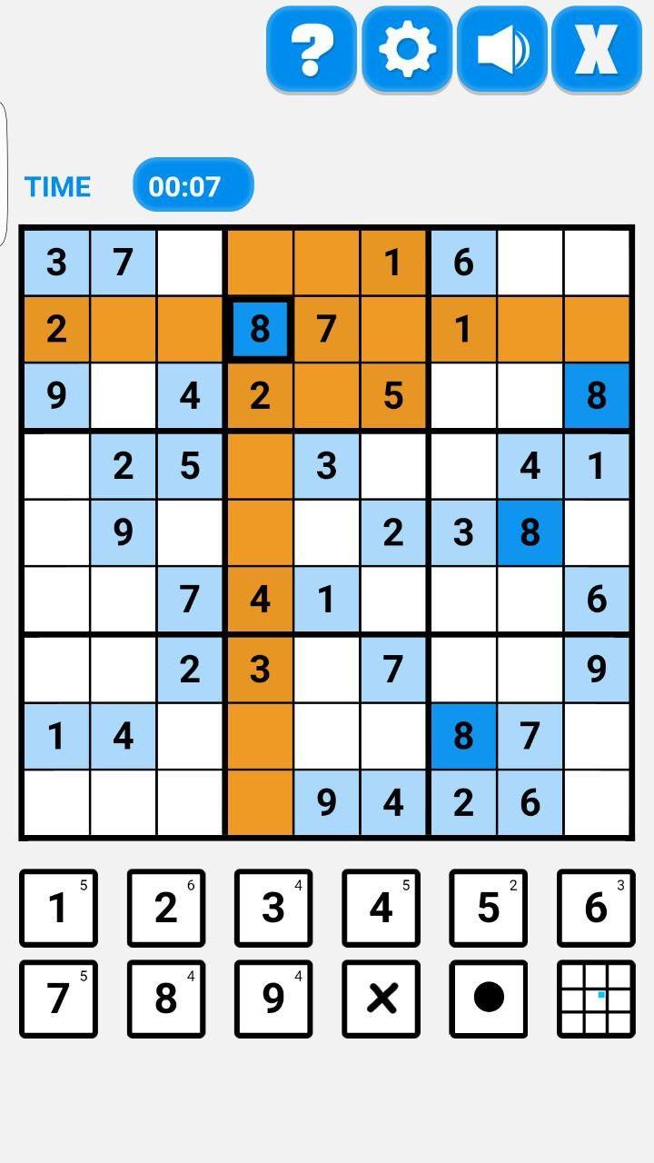 Supreme Sudoku Revamped ゲームのスクリーンショット