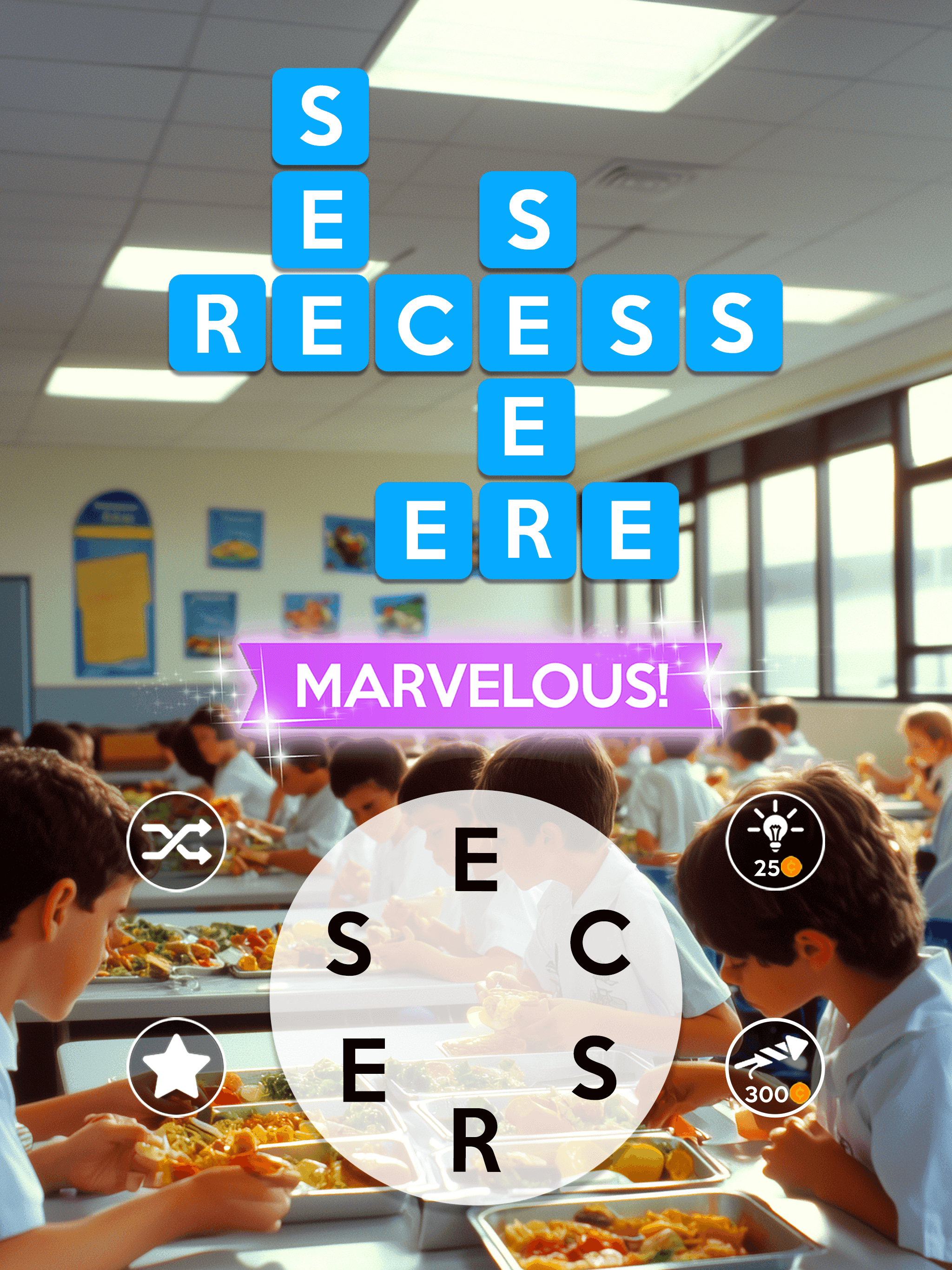 Wordscapes Game Screenshot