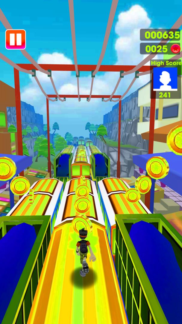 Train  Surf: Bus Rush Run 게임 스크린 샷