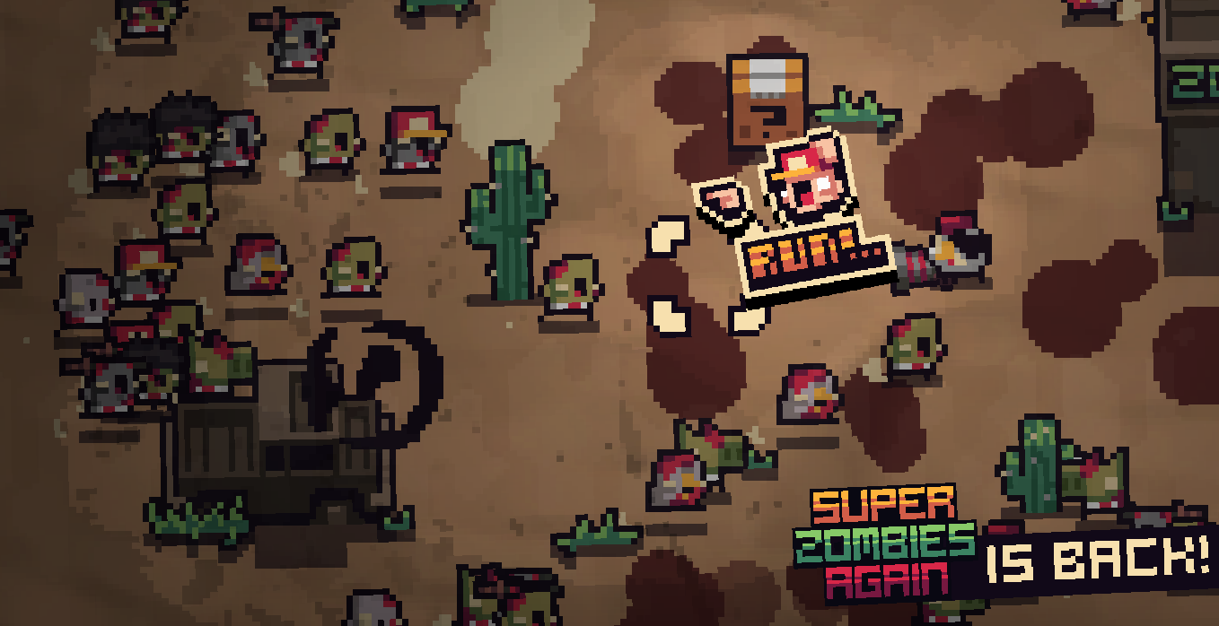 Super Zombies Again 게임 스크린샷