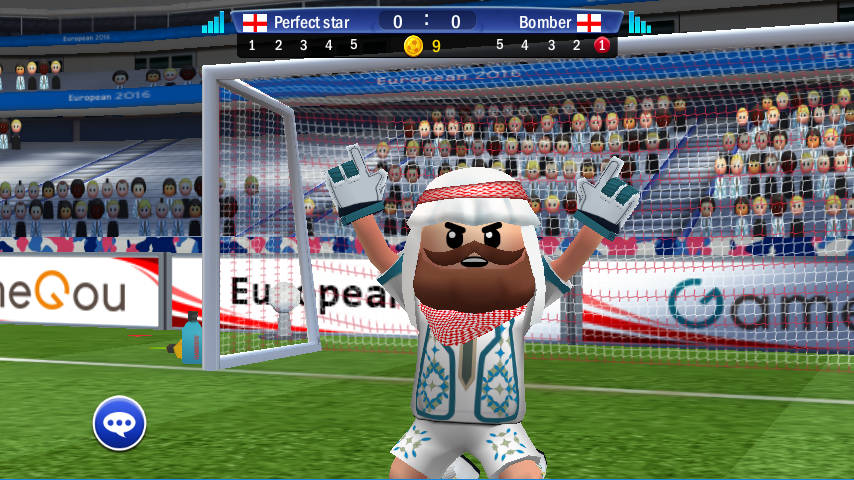 Captura de Pantalla del Juego Perfect Kick - fútbol