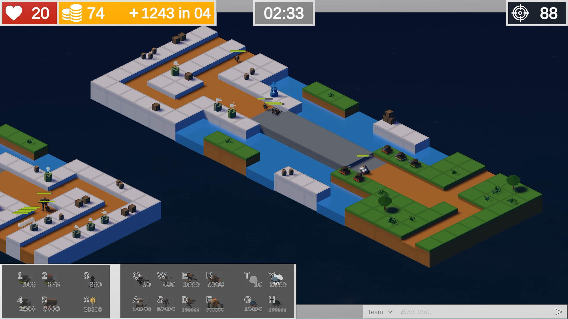 Invaders Tower Defense Online screenshot game
