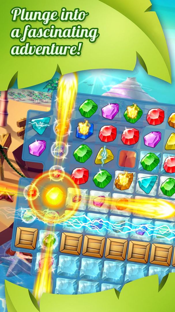 Meow Tales Jewel Match 3 Mania screenshot game