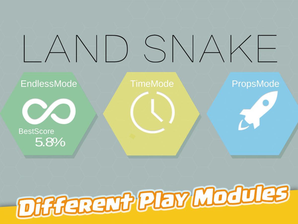 Land Snake.io Game Screenshot