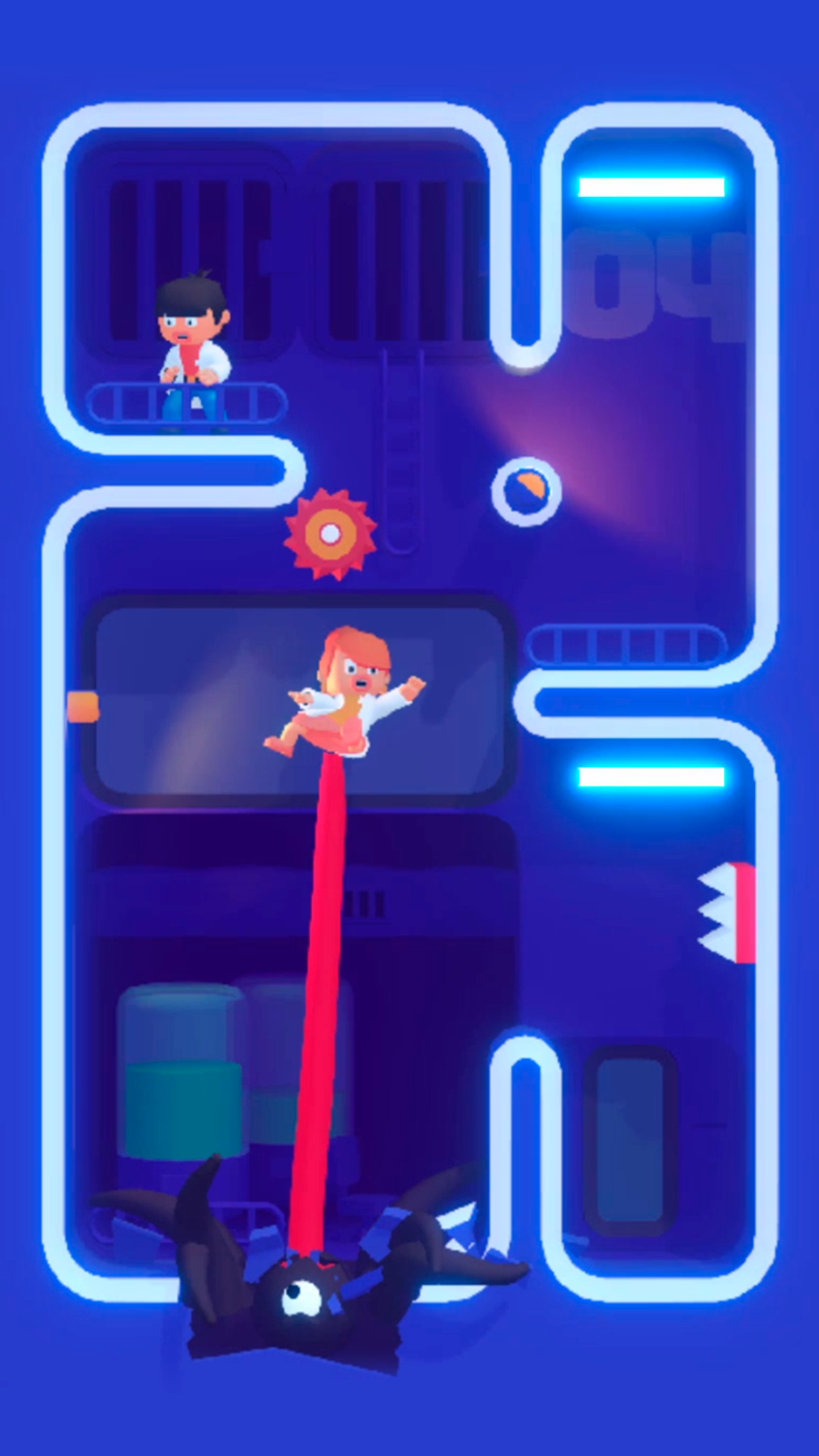 Alien Invasion Puzzle Game Screenshot