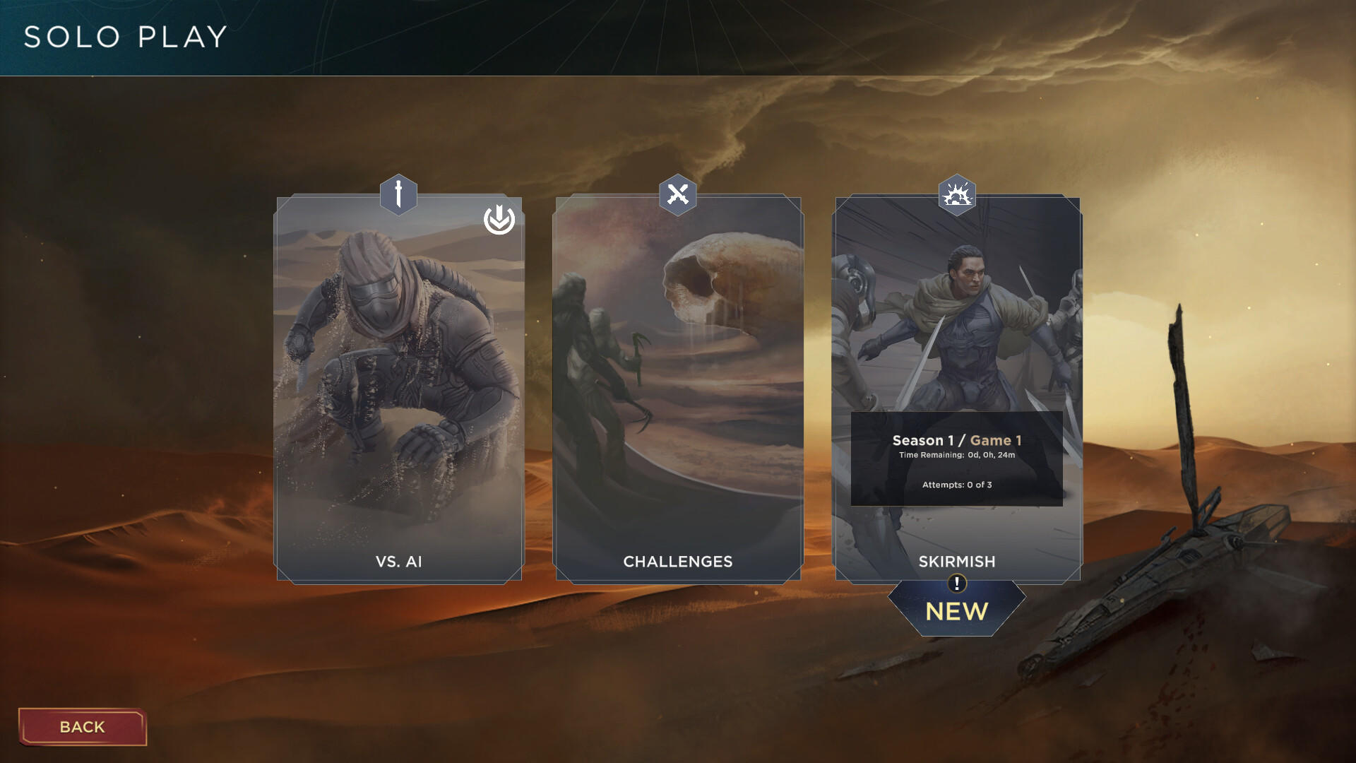 Dune: Imperium Game Screenshot