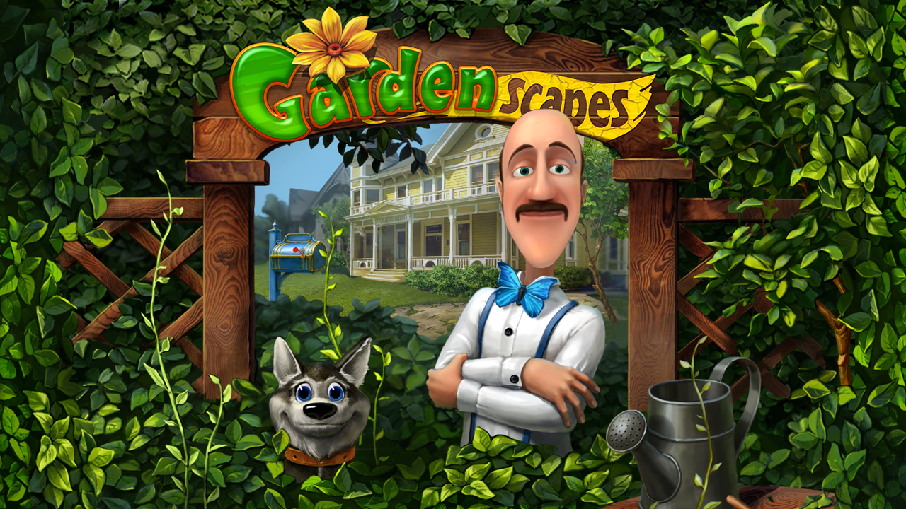 Screenshot of the video of Gardenscapes