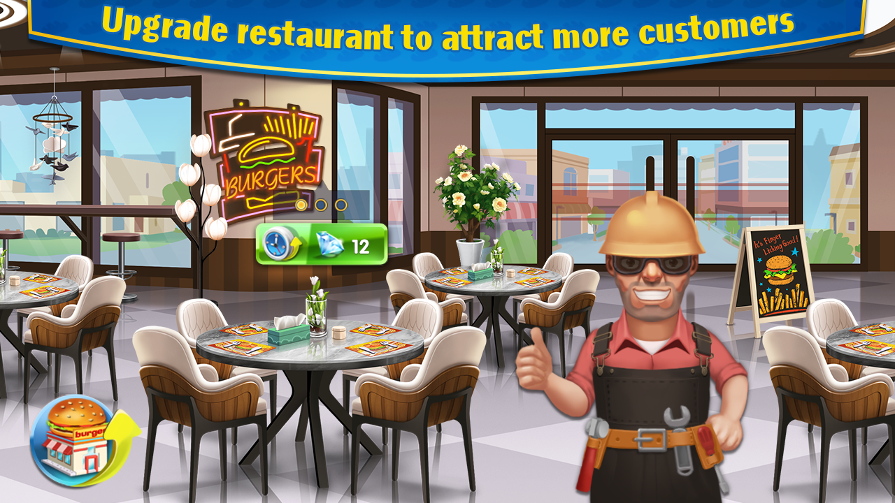Cuplikan Layar Game Crazy Cooking - Star Chef