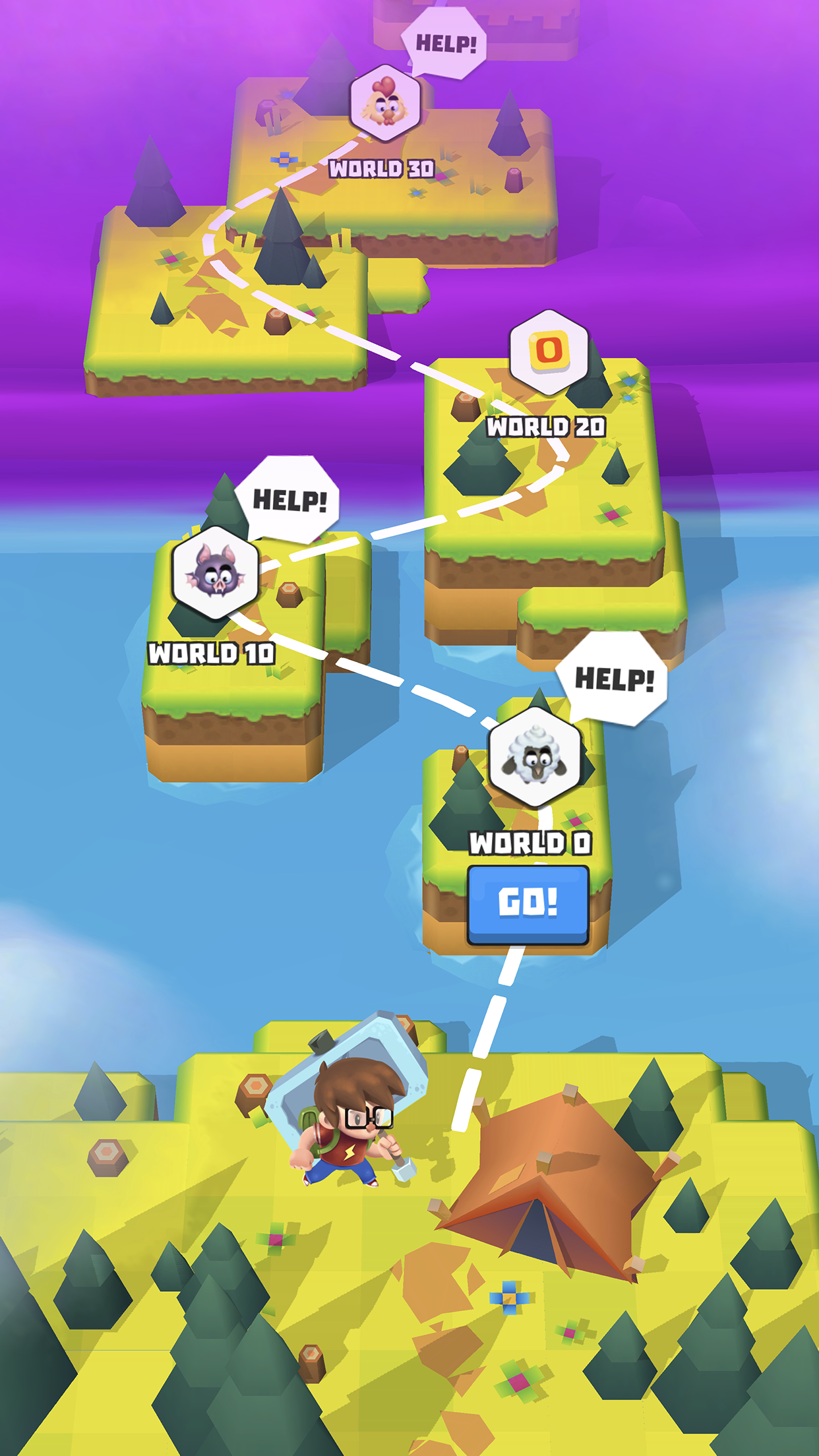 Idle Crafting Empire ゲームのスクリーンショット