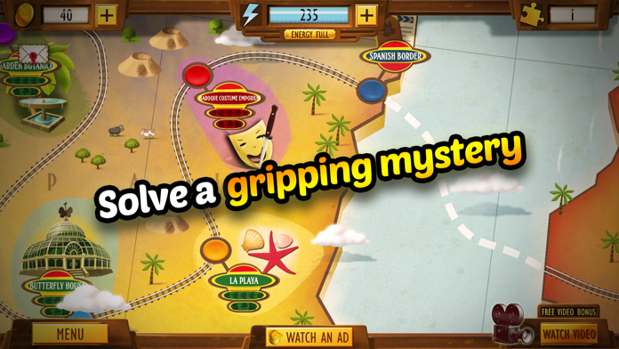 Enigma Express - A Hidden Object Mystery Game Screenshot