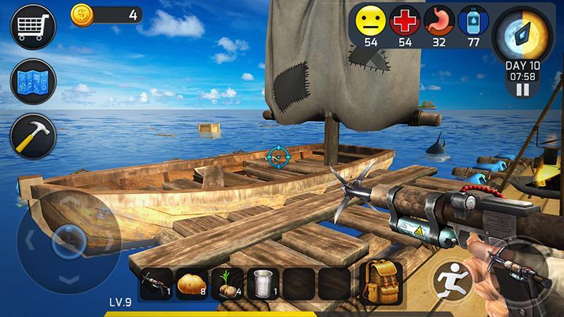 Cuplikan Layar Game Ocean Survival