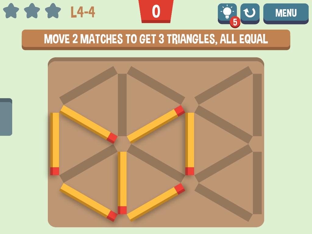 Move the Matches Game Screenshot
