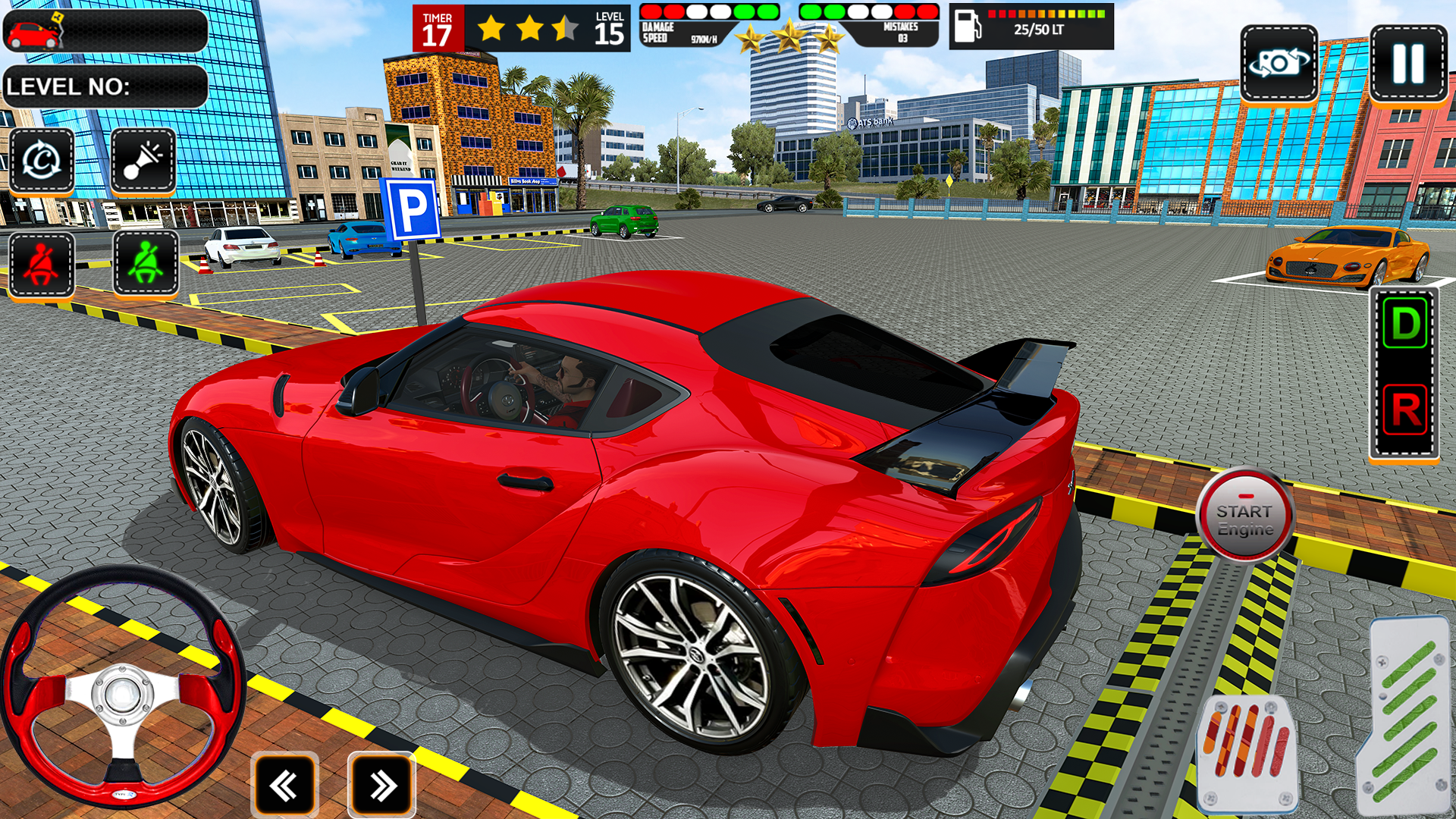 자동차 게임: 도시 자동차 운전 3D 게임 스크린 샷