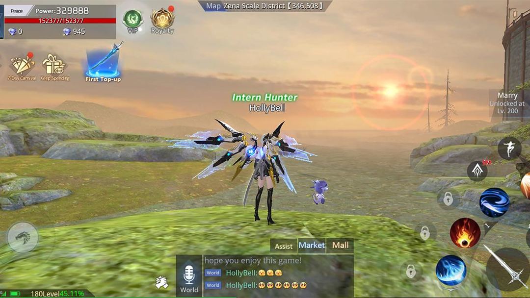 Screenshot of Abysswalker