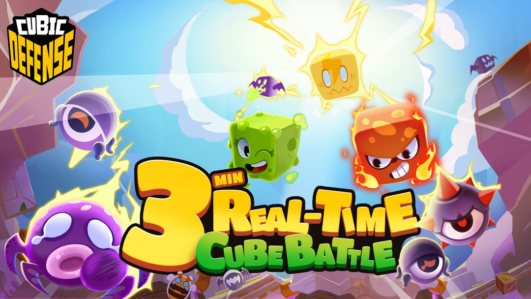 Cubic Defense：3Mins Real-Time Battle screenshot game