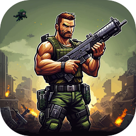 Commando War: Soldier Game 2D