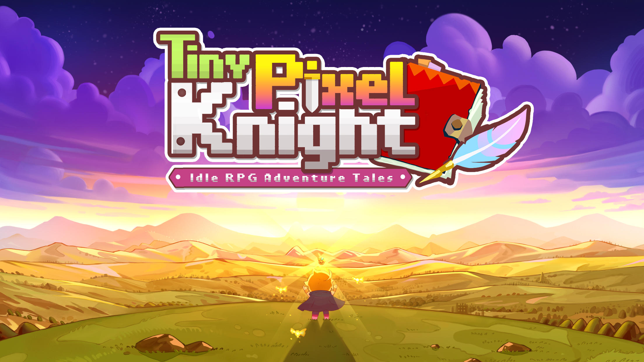 Screenshot 1 of Tiny Pixel Knight - Câu chuyện phiêu lưu nhập vai nhàn rỗi 1.1.5