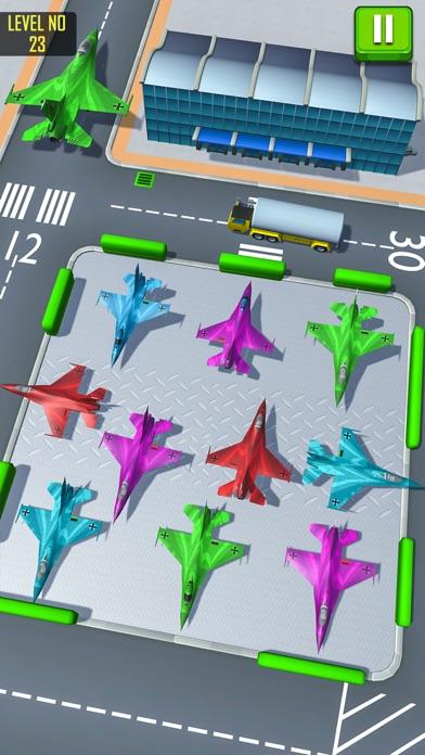 Airplane parking jam Game Screenshot