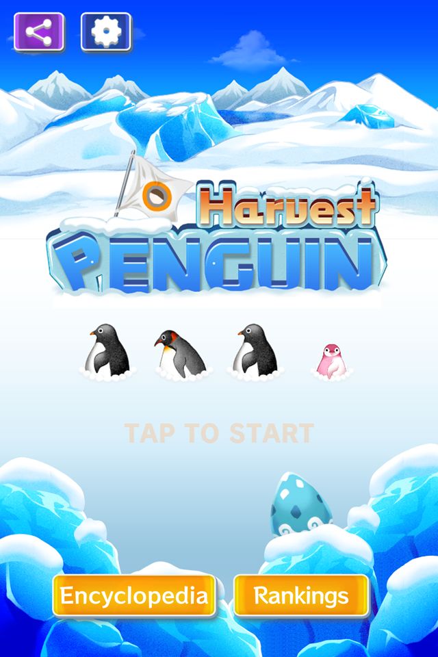 harvest Penguin Puzzle games screenshot game