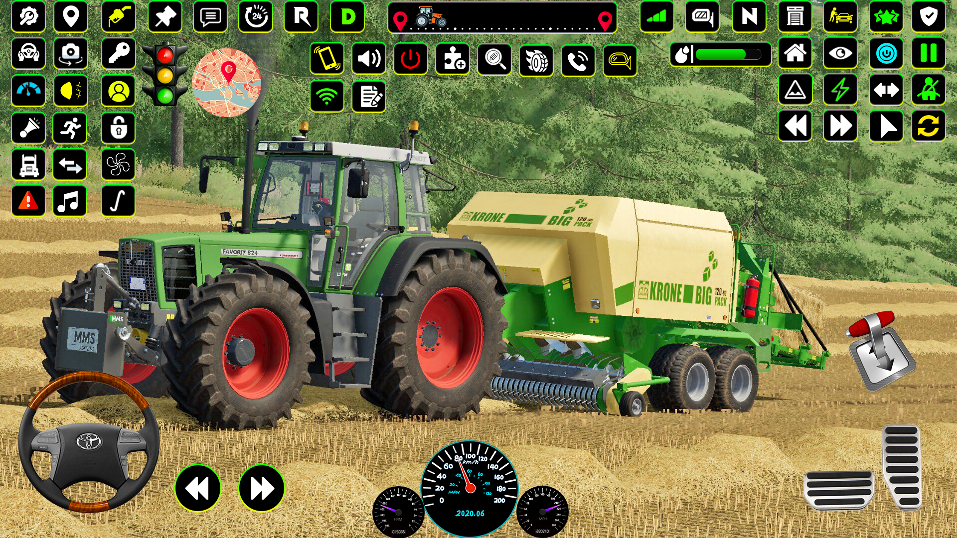 Screenshot 2 of US Farming Tractor Games 2023 