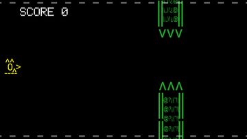 Flappy Console Game Screenshot
