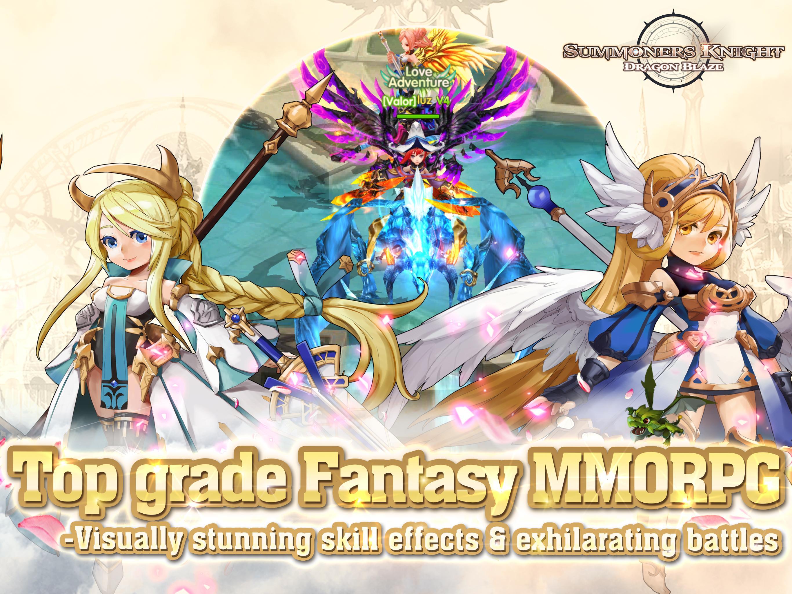 Summoners Knight: Dragon Blaze Game Screenshot