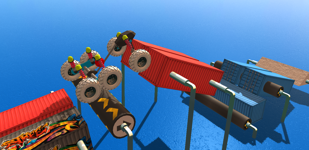 Screenshot of the video of Ninja Drivers